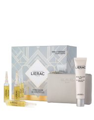 Cofre de Navidad Lierac CICA-FILLER Sérum Antiarrugas Reparador (3x10ml) + CICA-FILLER Mat Gel-Crema (40ml) y Estuche de Piel de REGALO