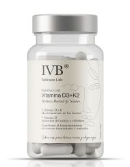 IVB Vitamina D3+K2 (60 cápsulas - 2 meses)