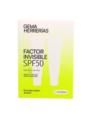 Pack GH Gema Herrerias FACTOR INVISIBLE SPF50+(50ml) 2x1